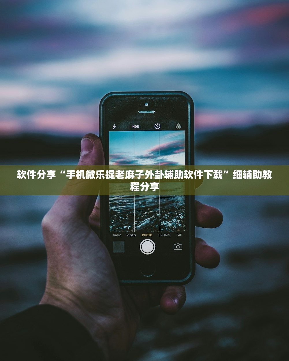 软件分享“手机微乐捉老麻子外卦辅助软件下载”细辅助教程分享